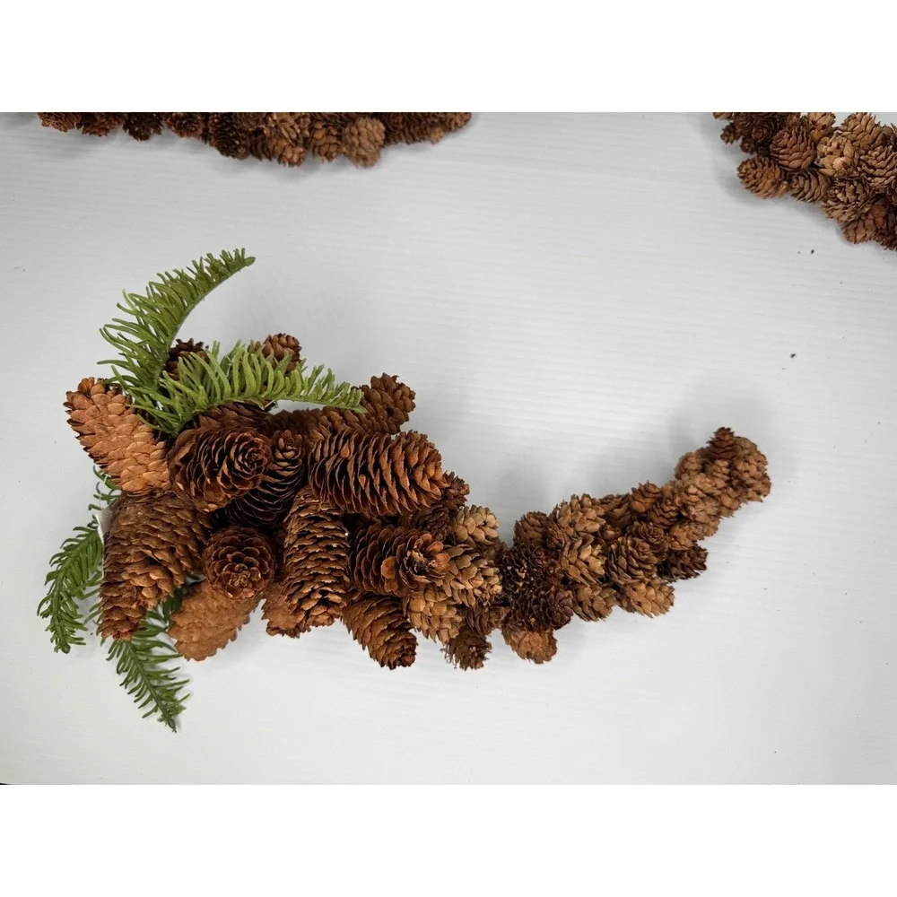 Homegoods pinecone swag